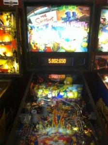 Machine #22: STERN THE SIMPSON'S PINBALL PARTY